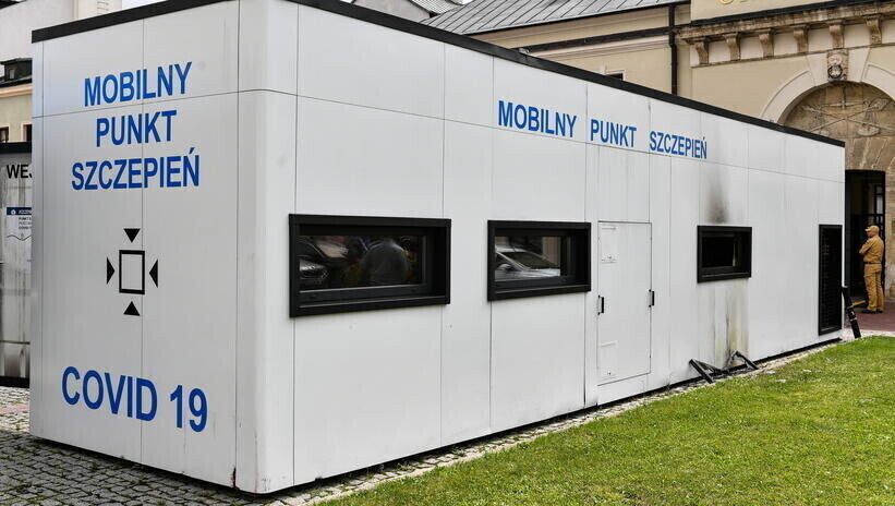 Socjolog o podpaleniu punktu szczepień w Zamościu w najbliższym czasie są możliwe podobne wydarzenia