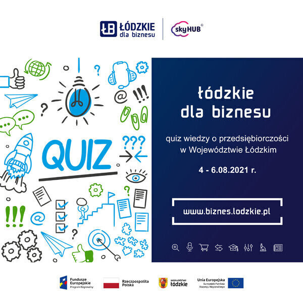 Quiz wiedzy o przedsiębiorczości w Województwie Łódzkim w radiu Strefa FM