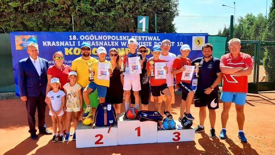 Blanka Wasiela i Igor Minkner zwycięzcami tenisowego festiwalu krasnali