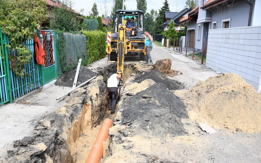 Miasto buduje ul. Wiśniową