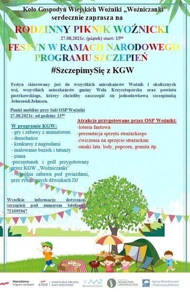 Zaszczep się z KGW Woźniki