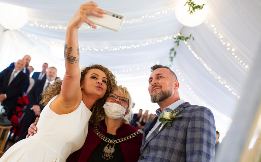 Nasz redakcyjny kolega stanął na ślubnym kobiercu