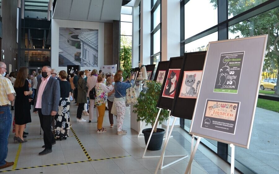 Wystawa Elżbiety Makagon w Mediatece