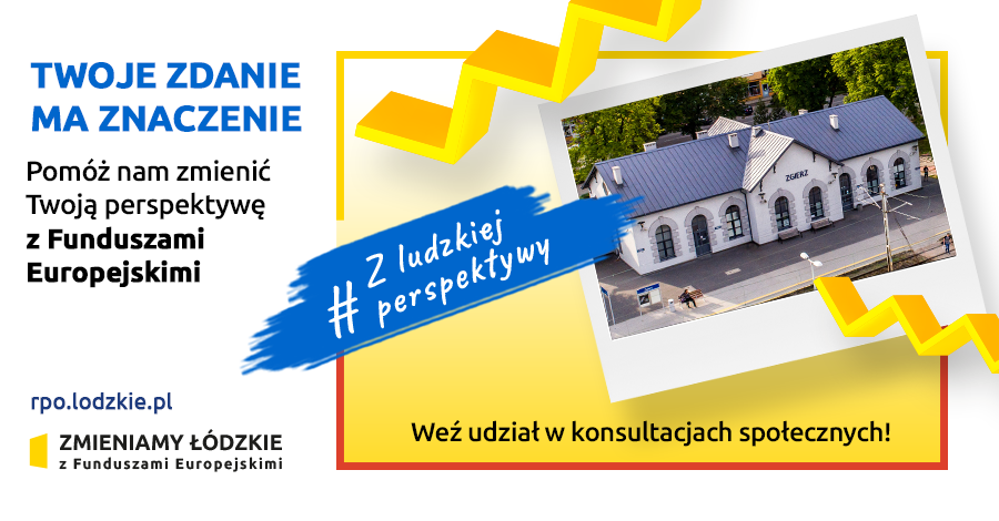 Trwają konsultacje społeczne najważniejszego projektu w Łódzkiem