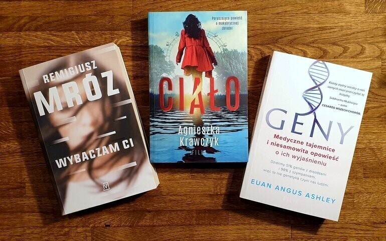 Książka na weekend - nowa powieść Remigiusza Mroza i ciekawostki o genach