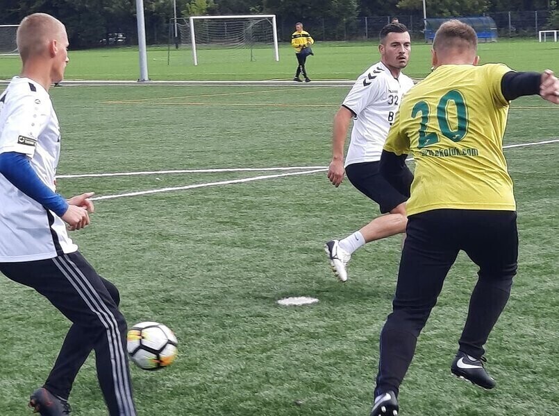 Wysokie wyniki w piłkarskiej lidze amatorskiej