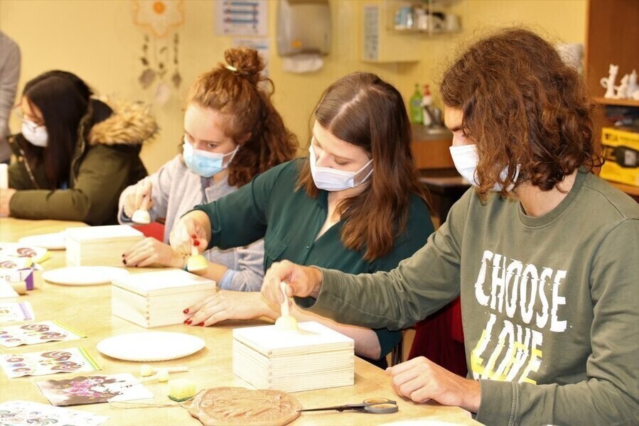 Młodzi Europejczycy odwiedzili MOK