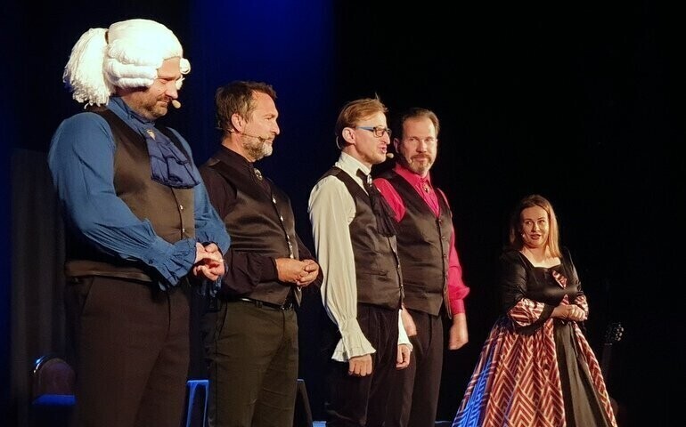 Kabaret Hrabi bawił nowym programem Ariaci zdjęcia