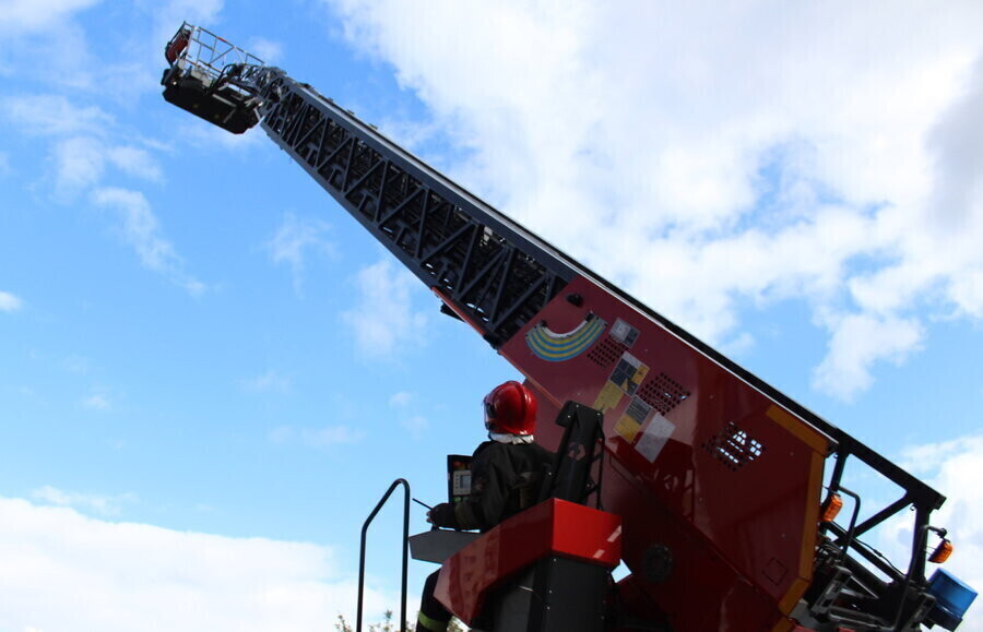 50 osób ewakuowanych. Pożar w Piomie Odlewni