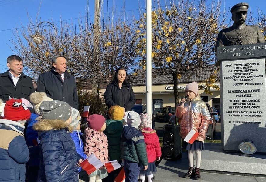 Przedszkolaki odśpiewały Mazurka Dąbrowskiego