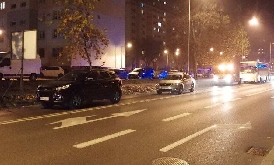 Słowackiego zderzenie trzech aut AKTUALIZACJA