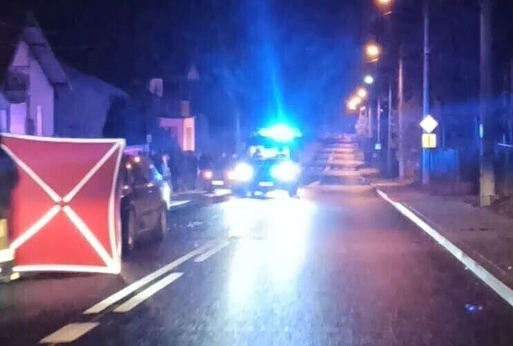 Śmiertelne potrącenie w gminie Sulejów AKTUALIZACJA