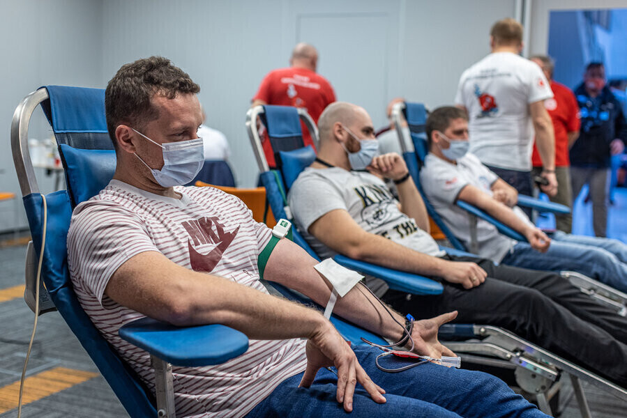 Górnicy i mieszkańcy oddali krew