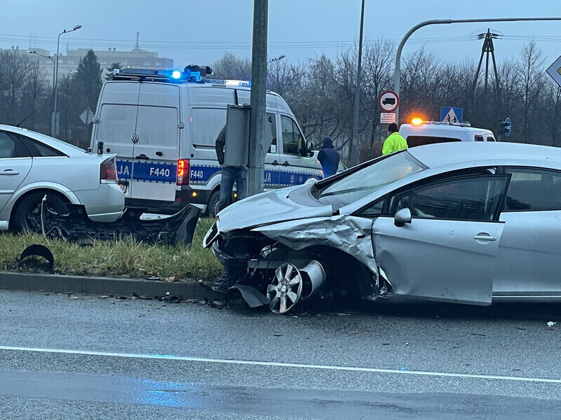 Groźne zderzenie w Piotrkowie