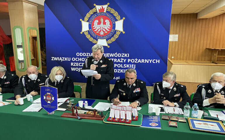 Wojewódzkie obrady OSP w Wolborzu