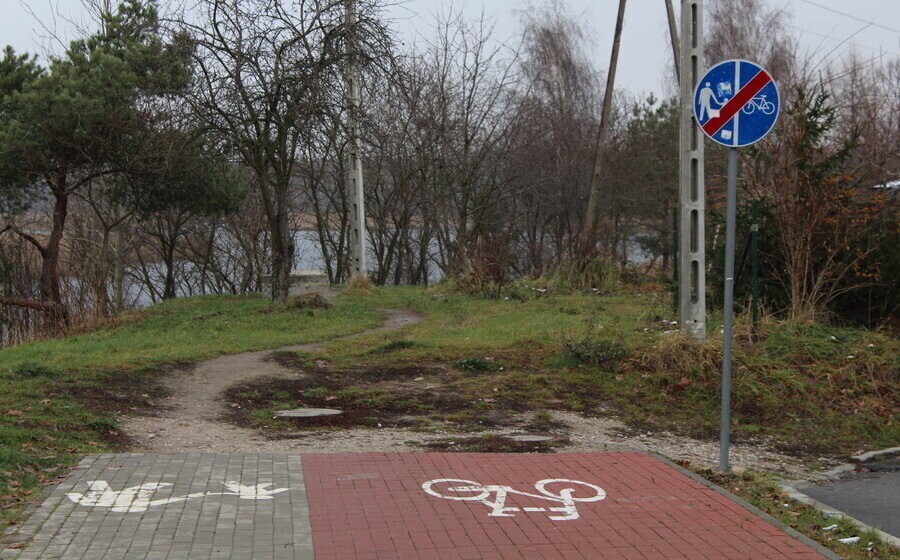 Ścieżka widmo Co z drogą dla rowerzystów wokół Bugaju