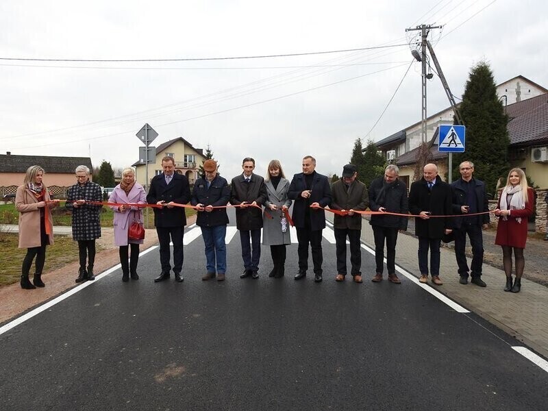Droga Aleksandrów-Rożenek już gotowa