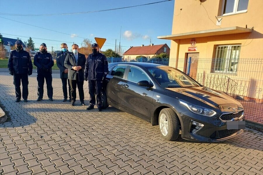 Nowy radiowóz dla komisariatu w Grabicy