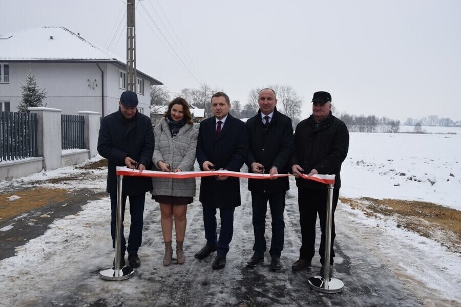Droga w Grabinej Woli już gotowa