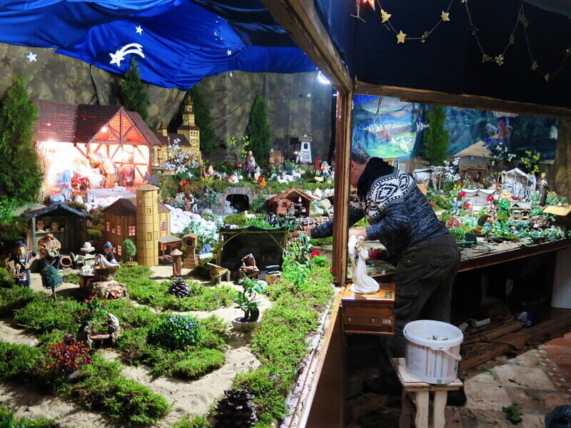 W klasztorze oo. Bernardynów powstaje ruchoma szopka