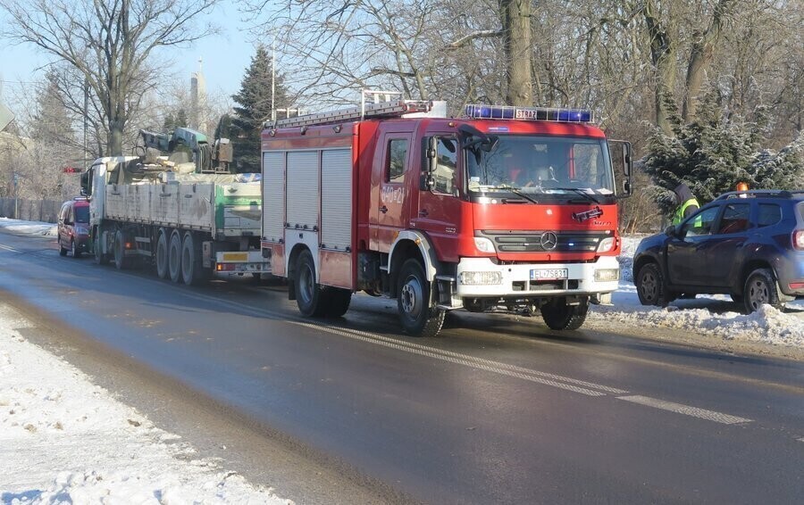 Niebezpieczne zderzenie na Krakowskim Przedmieściu