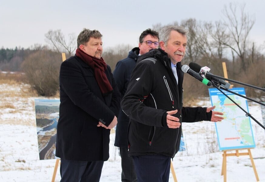 Zakończono prace przy udrożnianiu koryta Pilicy