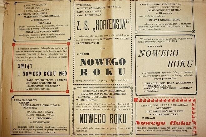 Jak kiedyś świętowano w Piotrkowie