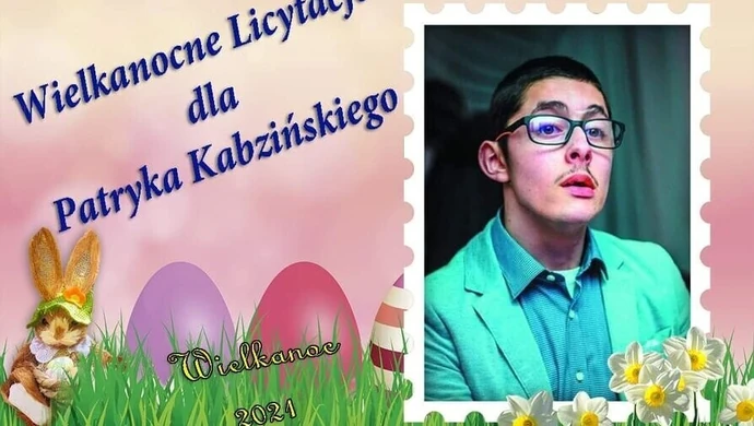 Weź udział w licytacji i pomóż Patrykowi