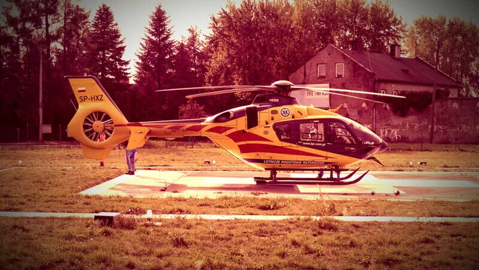 "Powietrzne karetki" przy piotrkowskim szpitalu