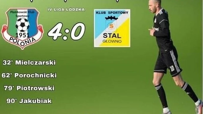 Polonia Piotrków zwycięska