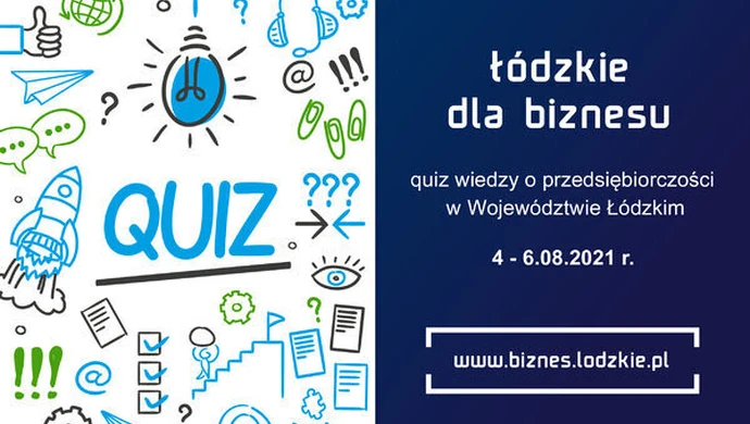 Quiz wiedzy o przedsiębiorczości  w Województwie Łódzkim w radiu Strefa FM