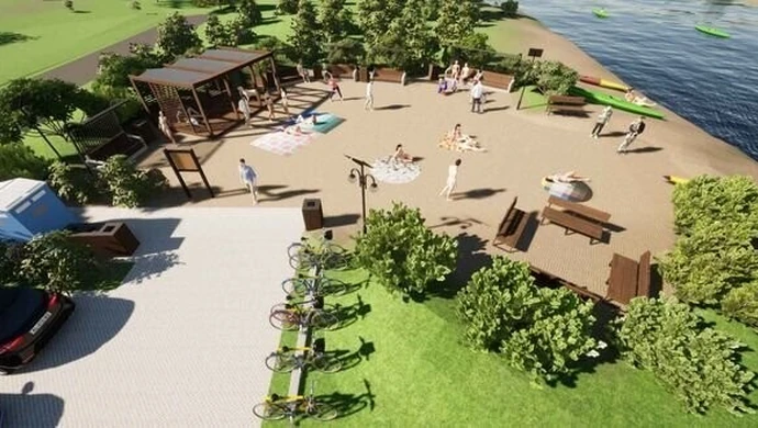 W Sulejowie rozbudują plażę za wojewódzkie pieniądze