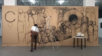 Zobacz jak "na żywo" powstaje dzieło sztuki