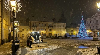 Piotrków pod śniegiem