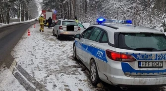 Niebezpiecznie na drogach. 2-letnie dziecko trafiło do szpitala