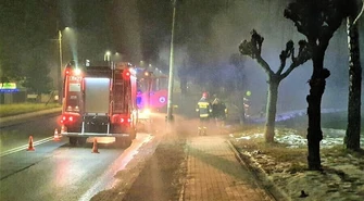 Pożar w Sulejowie. Przyczyną podpalenie?