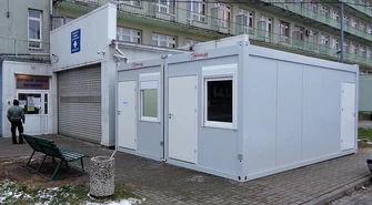 Kontener „covidowy” będzie służył pracownikom SOR-u