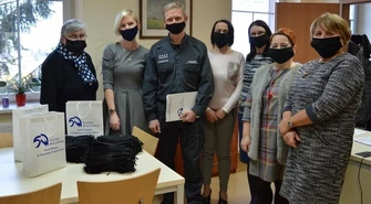 Areszt Śledczy przekazał podarunki dla MOPS-u i policji