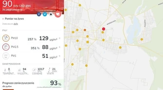 Zły stan piotrkowskiego powietrza