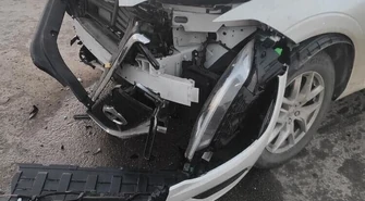 Zderzenie dwóch samochodów w Nowej Wsi