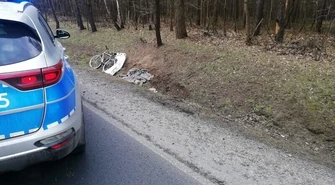 Śmiertelne potrącenie rowerzysty