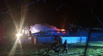 Pożar w Moszczenicy