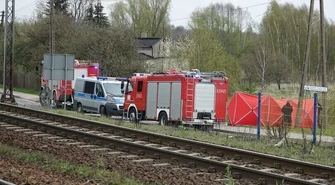 Topielec odnaleziony nieopodal rynku w Gorzkowicach