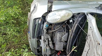 Dachowanie na DK12. Ranna 18-latka