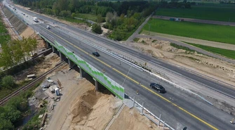 Zmiany na budowanej A1. Znikną ronda w Jeżowie