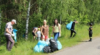 Posprzątali las w Sepnej i Kamiennej