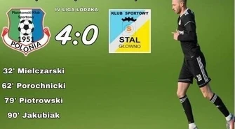 Polonia Piotrków zwycięska