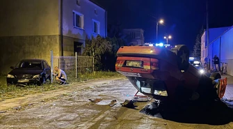 Groźny wypadek na Kwiatowej