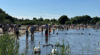 Tłumy na "Słoneczku"