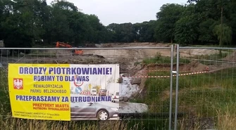 Park Belzacki w modernizacji